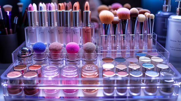 Simplifiez votre routine avec un organisateur de maquillage