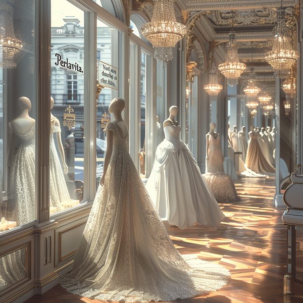 Votre achat de robes de mariée à Lyon chez Perlavita