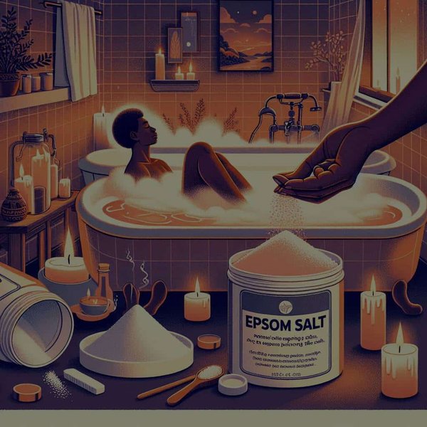 Comment utiliser le sel d'Epsom pour un bain relaxant qui améliore la peau ?